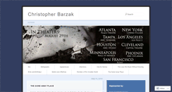 Desktop Screenshot of christopherbarzak.com